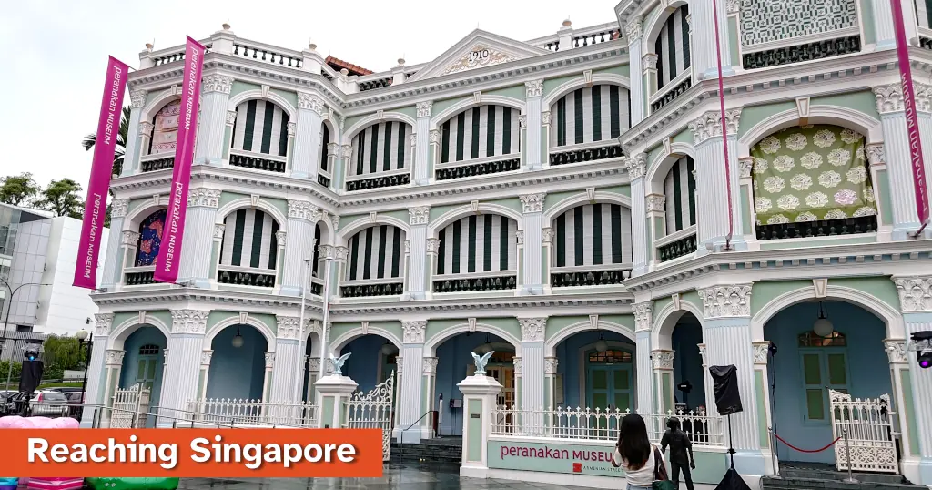 Photo of the Peranakan museum